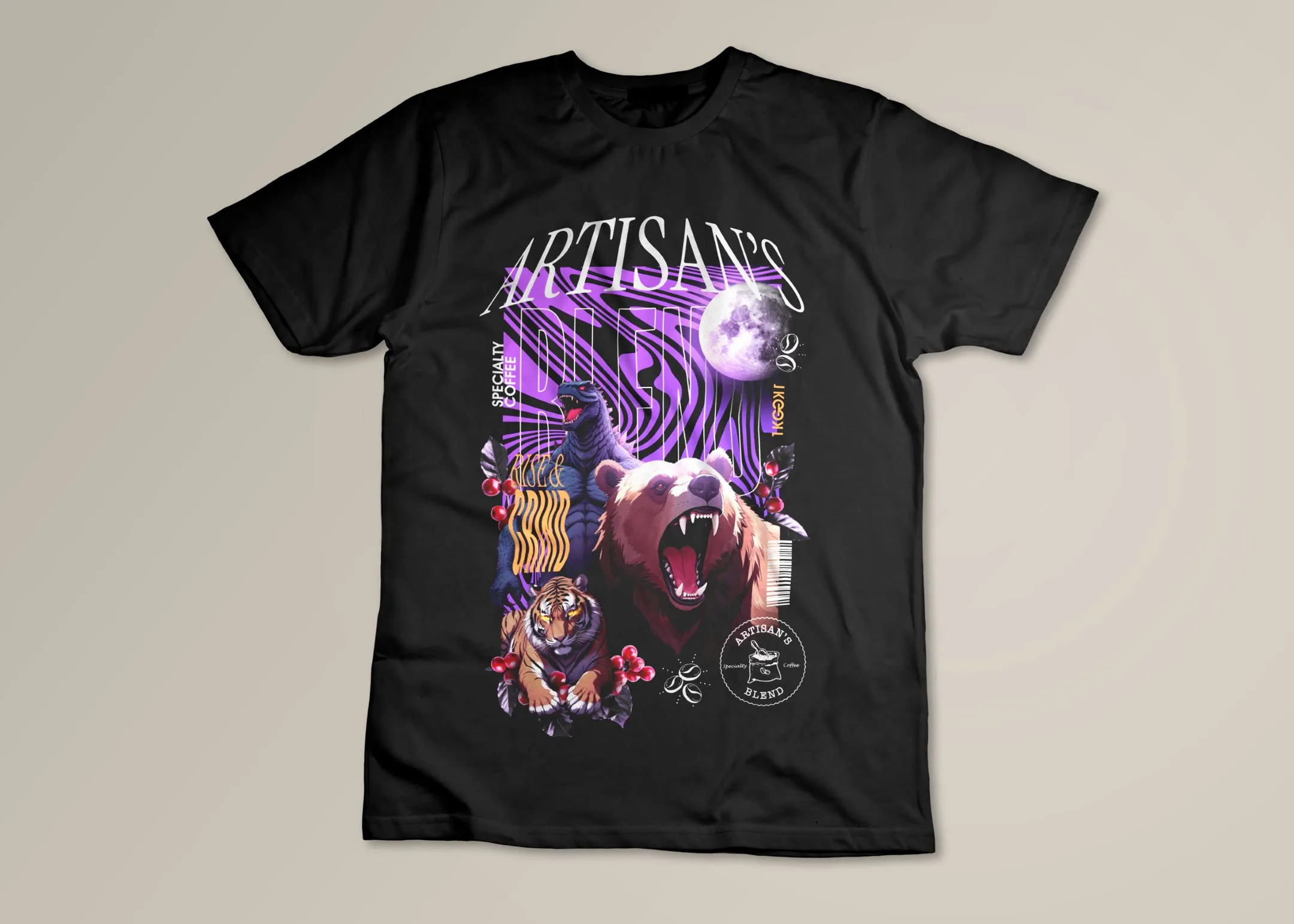 Artisan's Blend - Custom T-Shirt Design