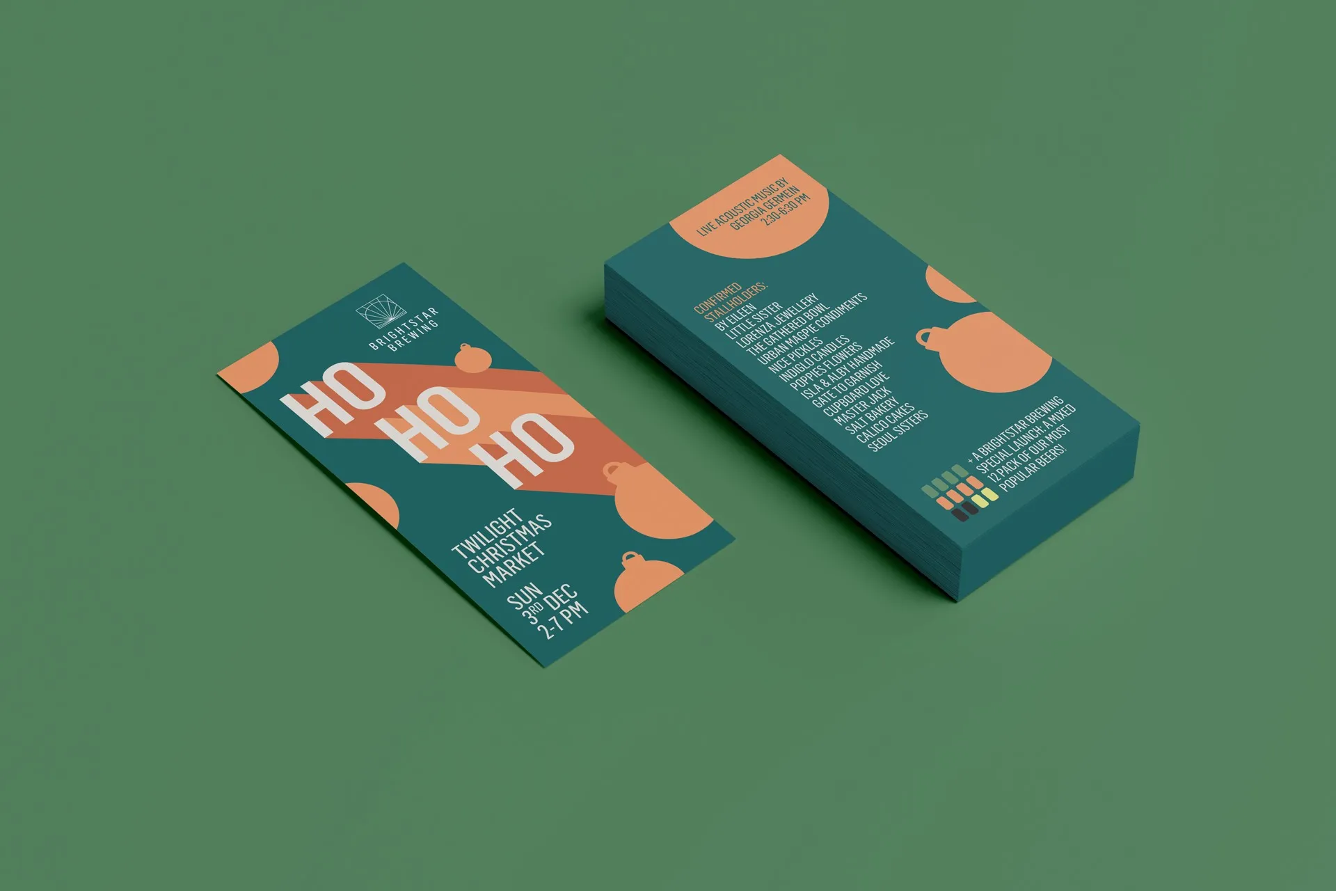 Brightstar Brewing - Christmas DL Flyer