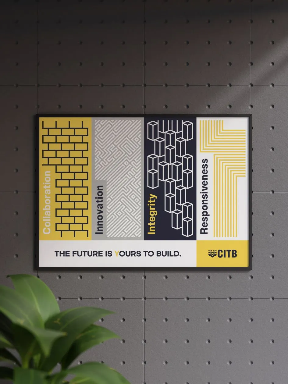 CITB - Values Wall Artwork