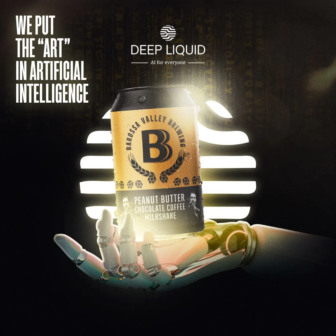 Deep Liquid AI - Peanut Beer Social Tile