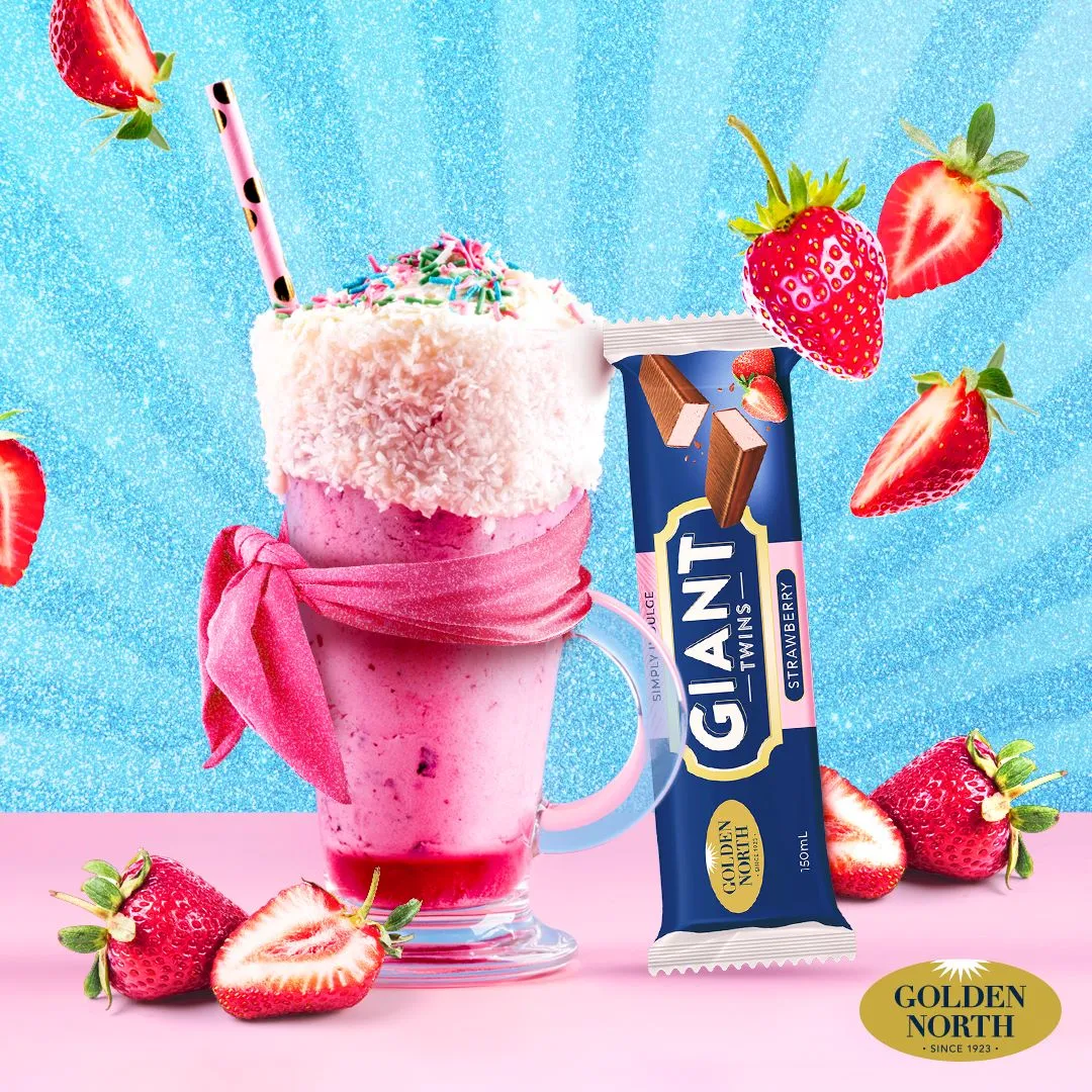 Golden North Ice Cream - Barbie and Twins Social Tile