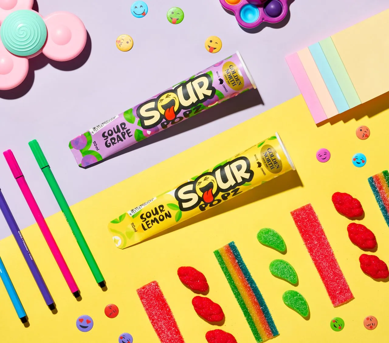 Golden North Ice Cream - Sour Pops Launch Photography