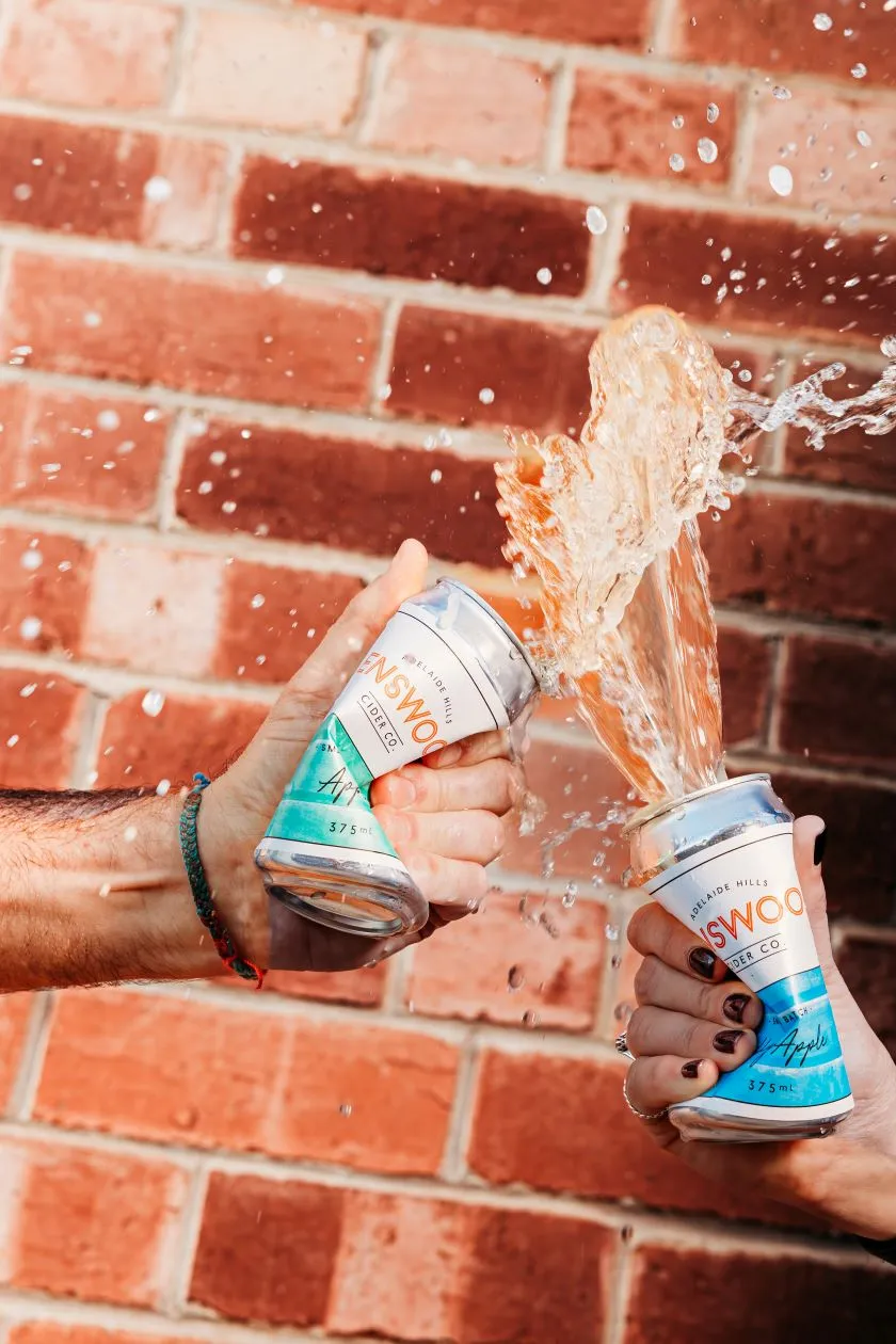 Lenswood Cider Co. - Crushing Cans