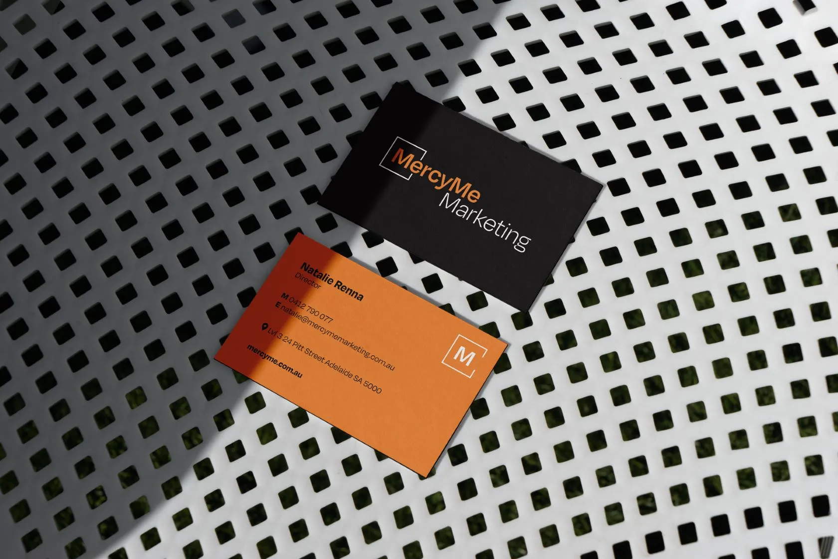 Mercy Me Marketing - Business Cards