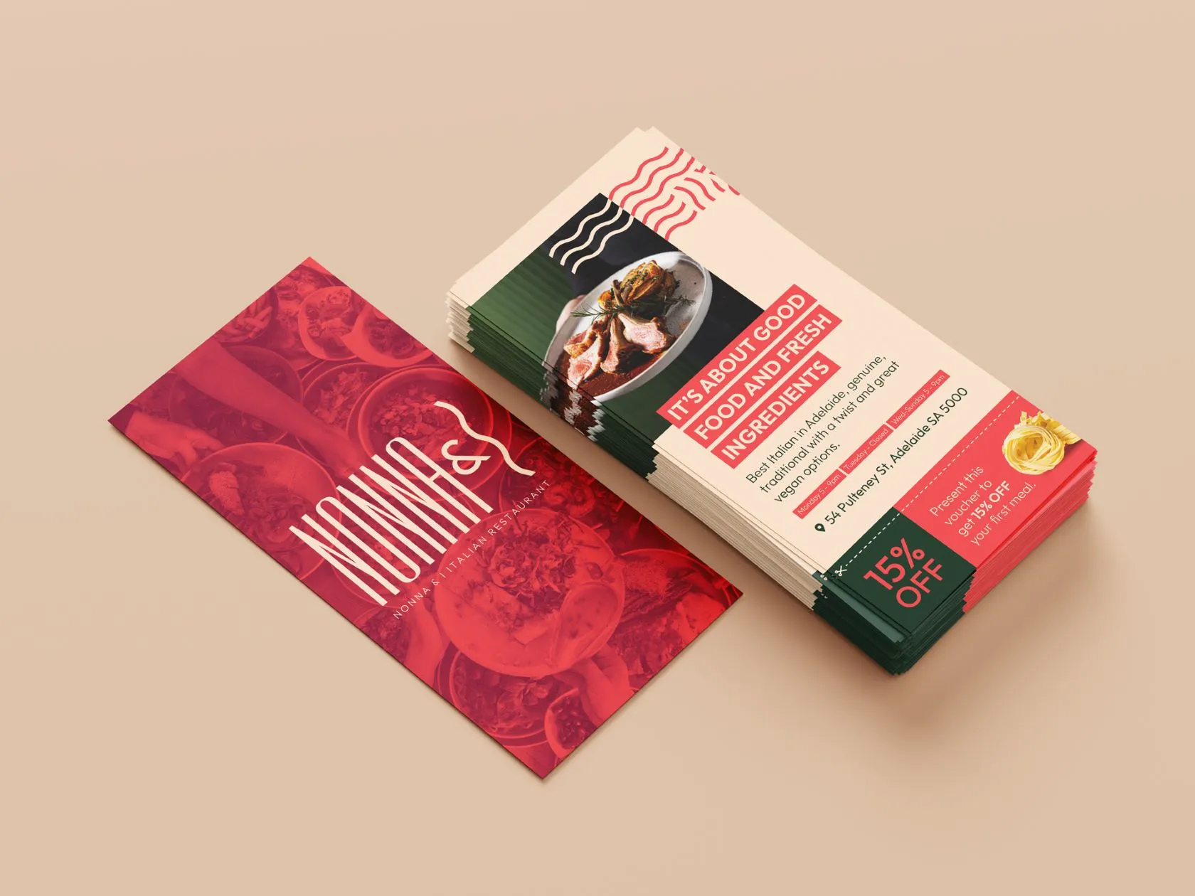 Nonna & I - DL Letterbox Flyer Distribution