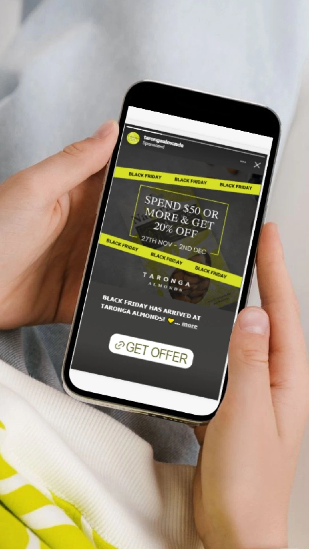 Taronga Almonds - Black Friday Sale