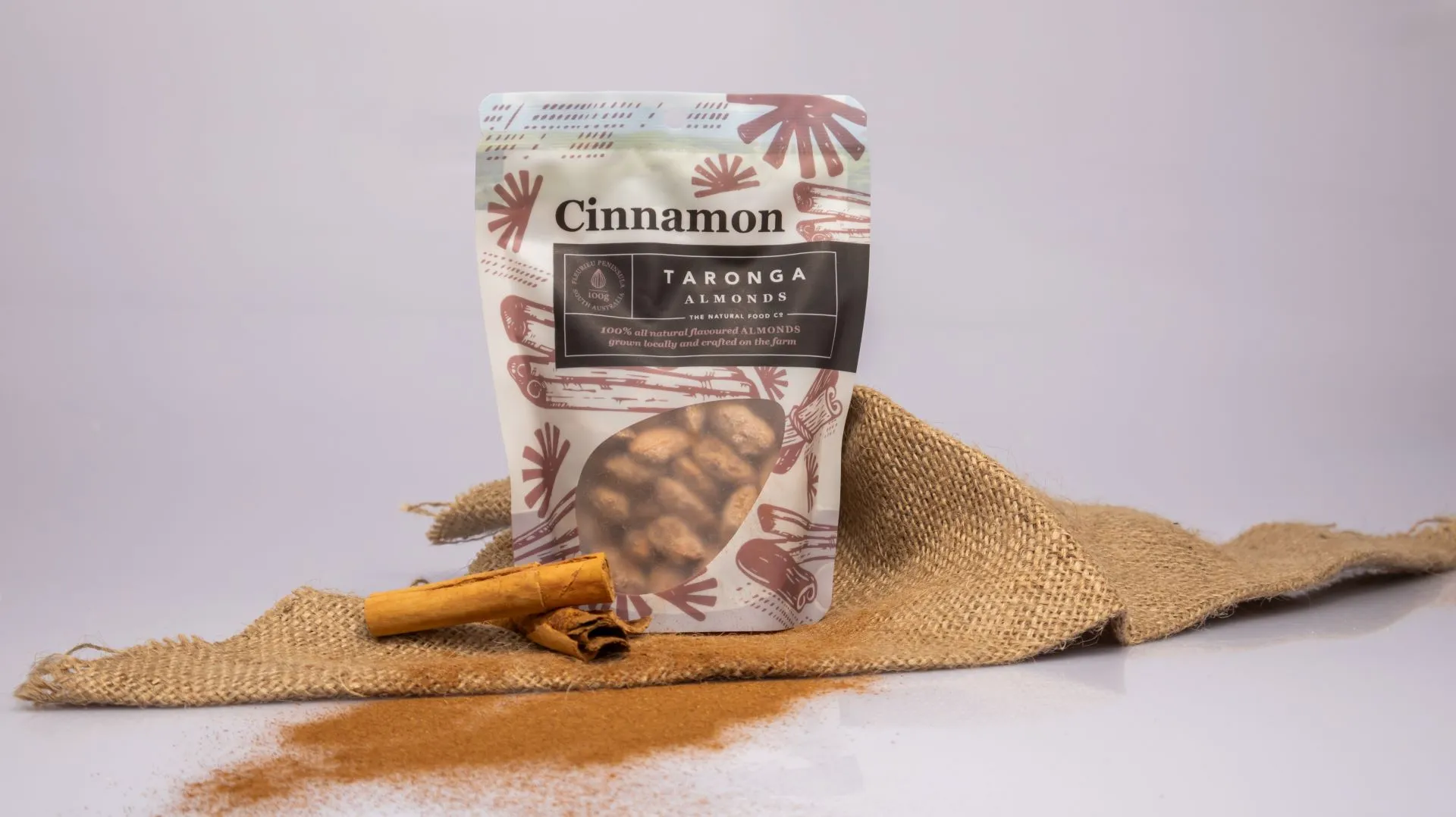 Taronga Almonds - Cinnamon Almonds