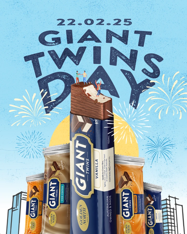 Golden North Ice Cream - Giant Twins Day 2025